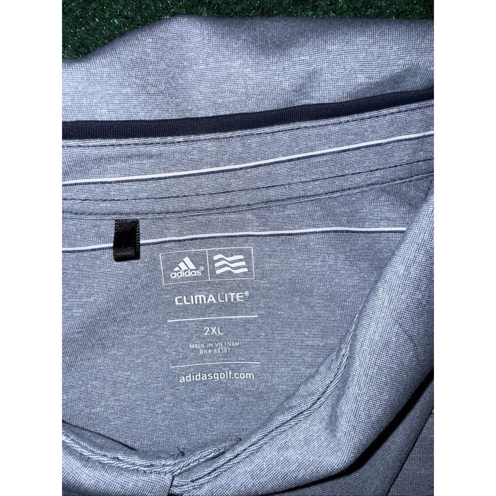 Adidas Climate Golf Polo Men's Size 2XL Isle Worth Golf U25 - Picture 2 of 7